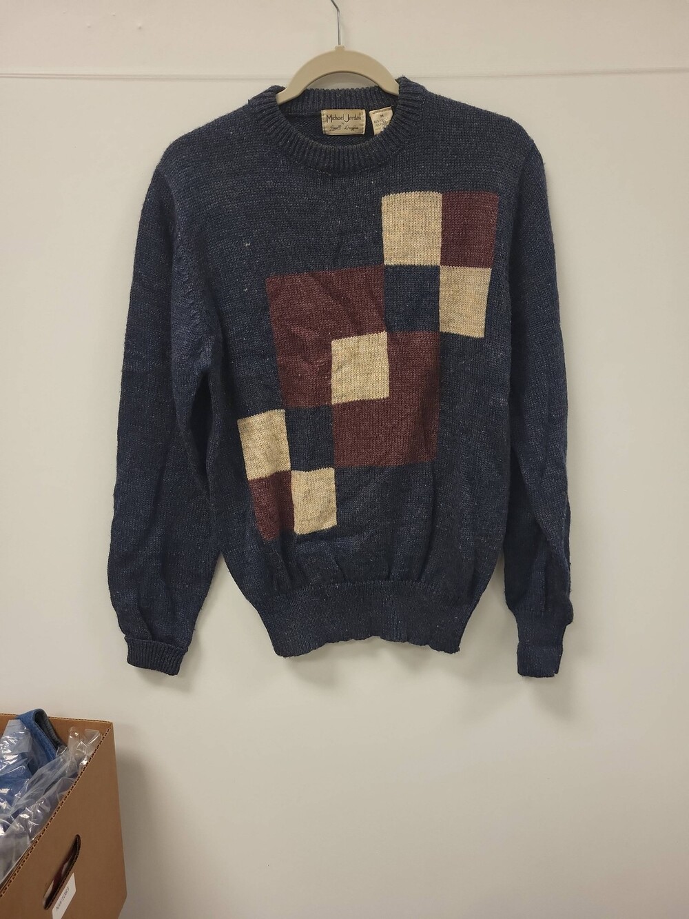 Michael Jordan by Lavell Dreyfus Sweater Men's Size M Acrylic Blend